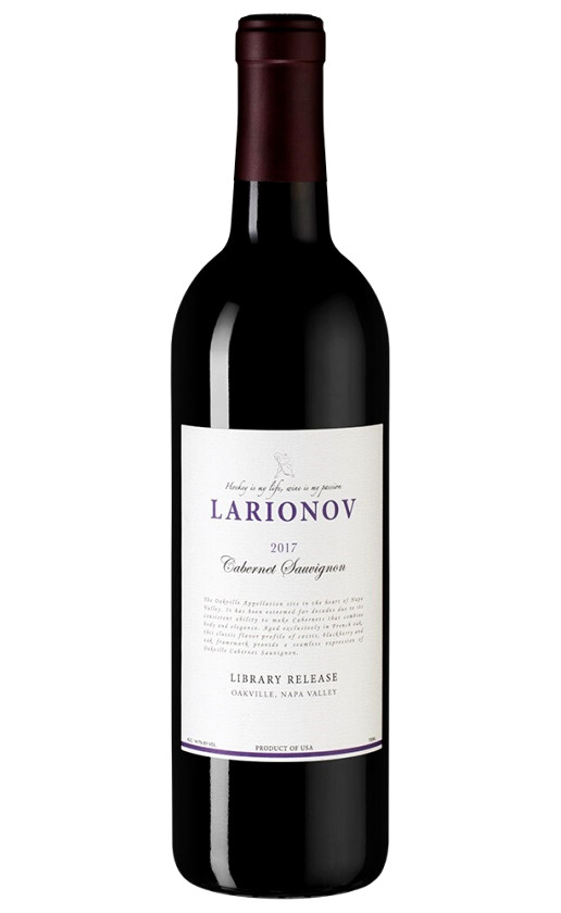 Larionov Library Release Cabernet Sauvignon Oakville 2017