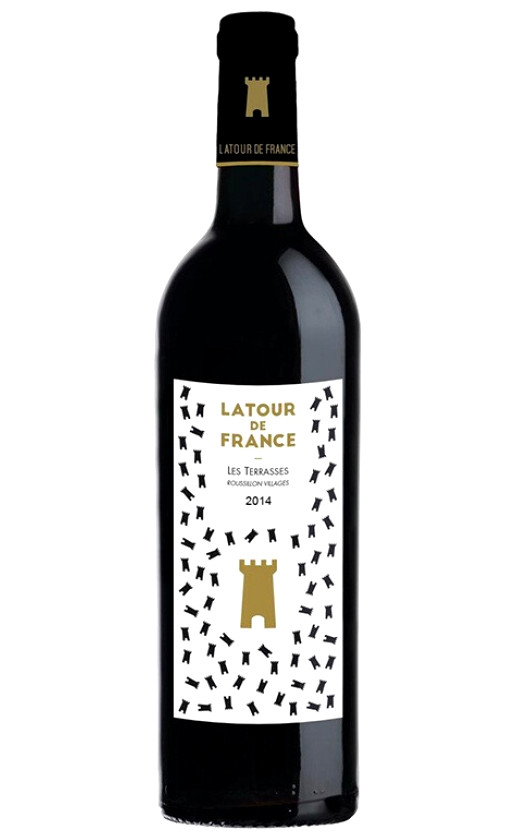 Latour de France Les Terrasses Cotes du Roussillon Villages 2014