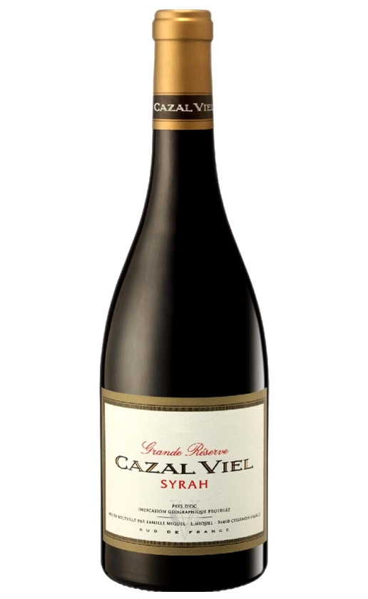 Laurent Miquel Cazal Viel Grande Reserve Syrah Pays d'Oc 2017