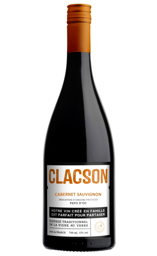 Laurent Miquel Clacson Cabernet Sauvignon Pays d'Oc 2017