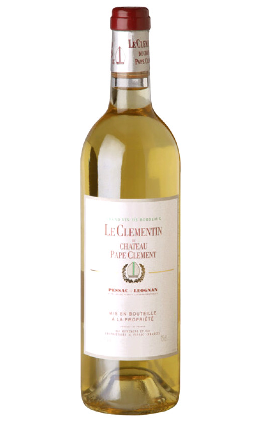 Le Clementin du Chateau Pape Clement Pessac-Leognan 2009