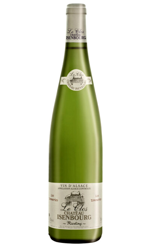 Le Clos du Chateau Isenbourg Riesling Les Tommeries Alsace 2007
