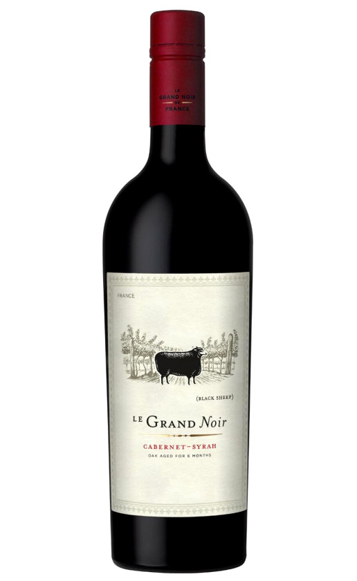 Le Grand Noir Cabernet-Syrah Pays d'Oc 2015