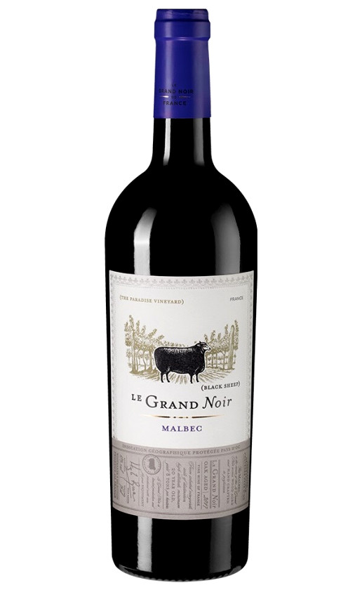 Le Grand Noir Malbec Pays d'Oc 2019