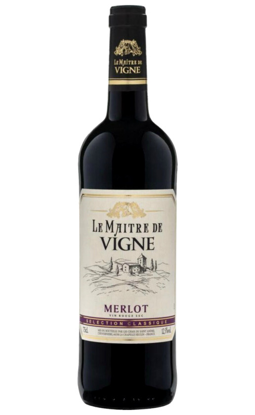 Le Maitre de Vigne Merlot