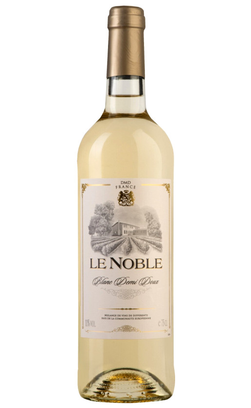 Le Noble de France Blanc Demi Doux