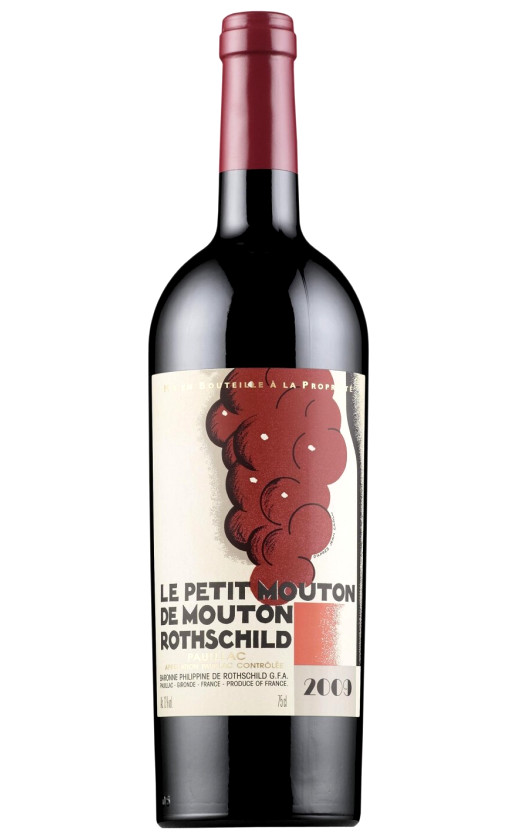 Le Petit Mouton De Mouton Rothschild 2009