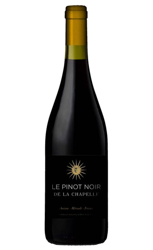 Le Pinot Noir de la Chapelle Pays d'Herault 2018