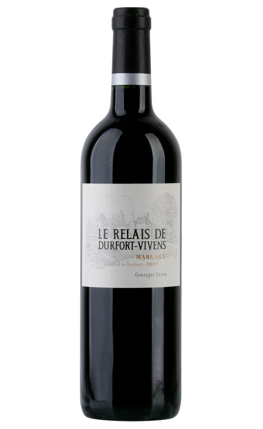 Le Relais de Durfort-Vivens Margaux 2009