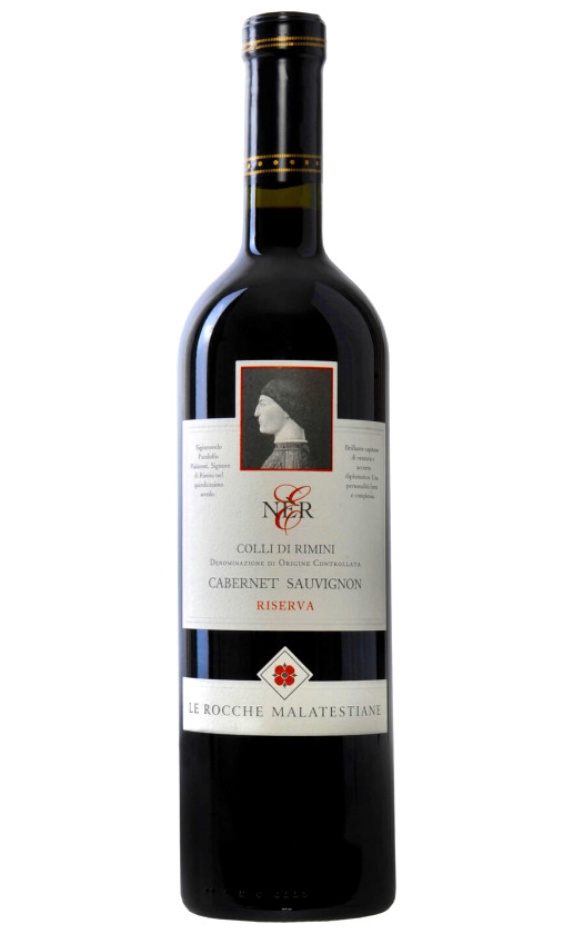 Le Rocche Malatestiane E Ner Cabernet Sauvignon Riserva Colli di Rimini 2015