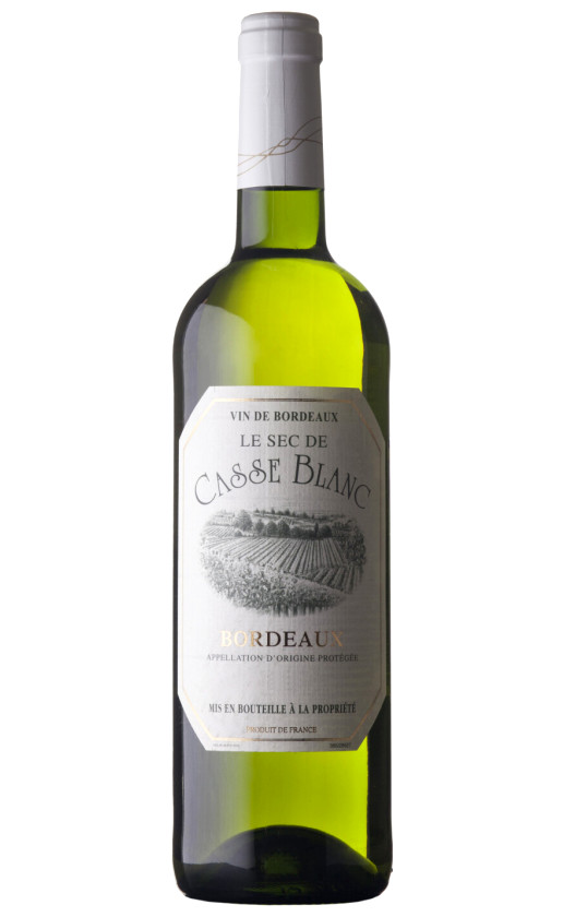 Le Sec de Casse Blanc Bordeaux