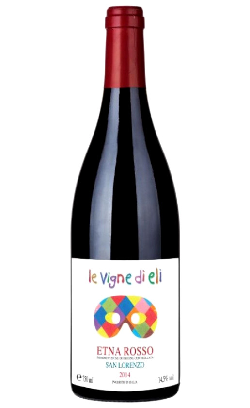 Le Vigne di Eli Etna Rosso San Lorenzo 2014