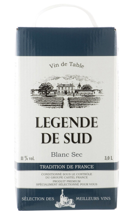 Legende De Sud Blanc Sec