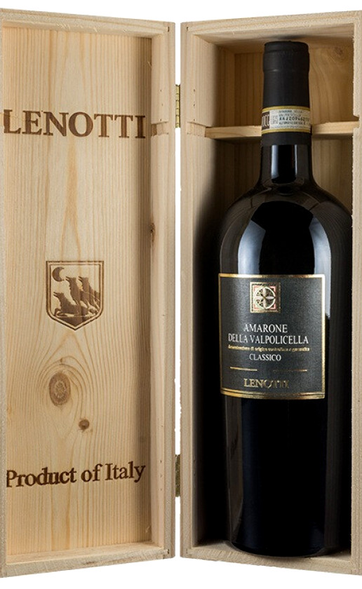 Lenotti Amarone della Valpolicella Classico wooden box