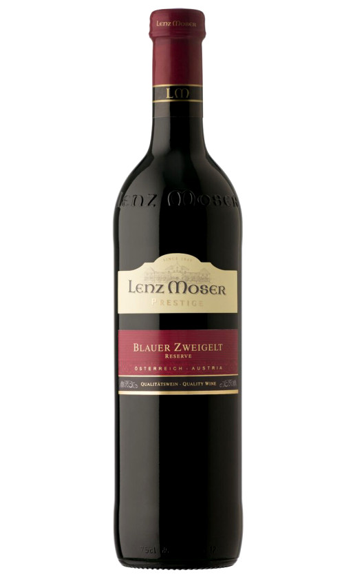 Lenz Moser Prestige Blauer Zweigelt Reserve