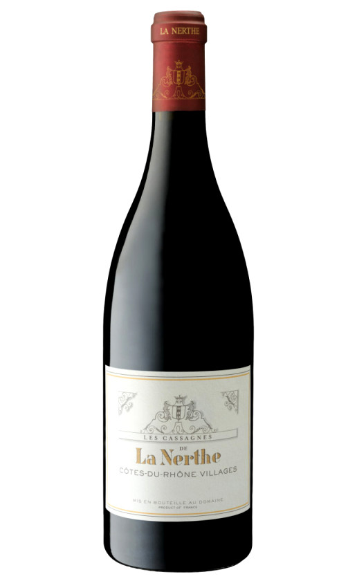 Les Cassagnes de La Nerthe Rouge Cotes du Rhone Villages 2019