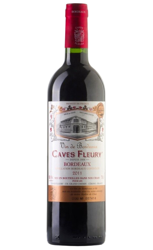 Les Caves Fleury Bordeaux 2011