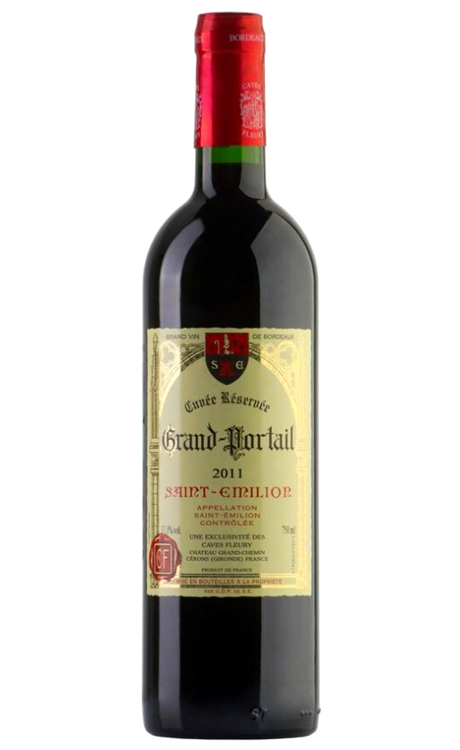 Les Caves Fleury Grand Portail Cuvee Reservee Saint-Emilion 2011