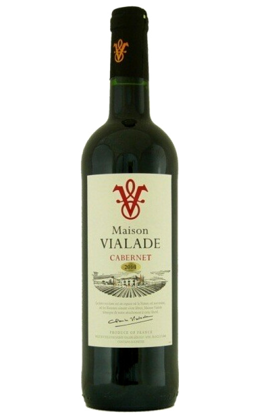 Les Domaines Auriol Maison Vialade Cabernet Pays D'Oc