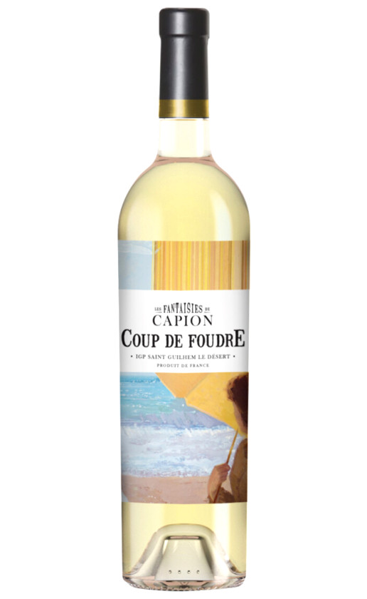 Les Fantaisies de Capion Coup de Foudre Blanc Saint Guilhem le Desert 2016