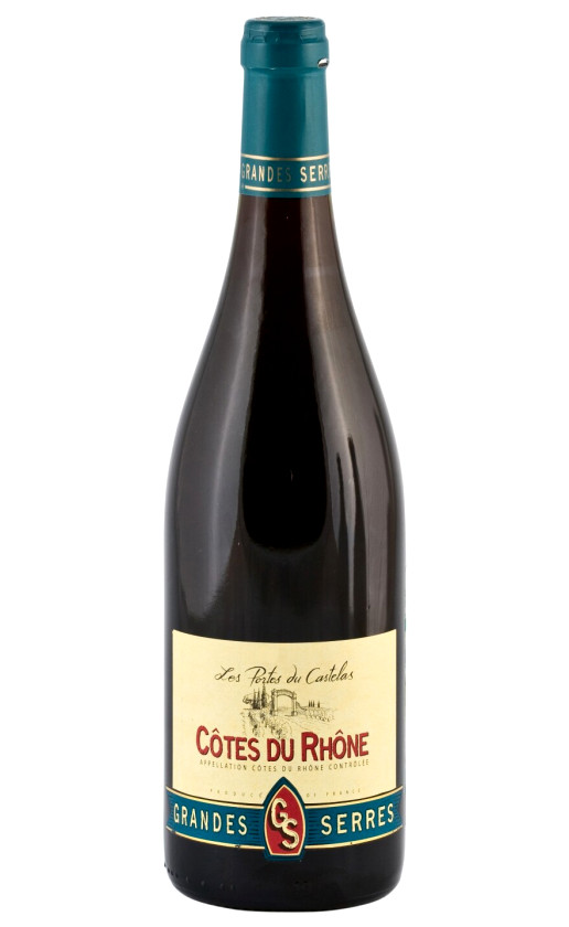 Les Grandes Serres Cotes du Rhone Rouge 2007