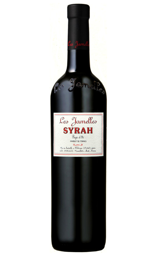 Les Jamelles Syrah Pays d'Oc 2019