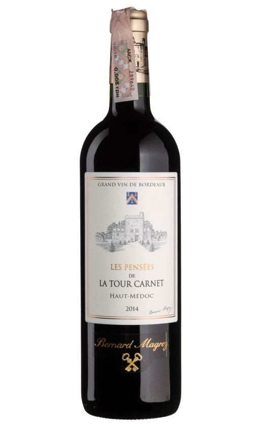 Les Pensees de La Tour Carnet Haut-Medoc 2014