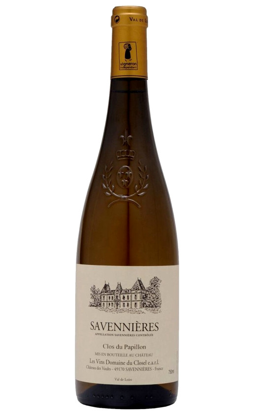Les Vins Domaine du Closel Clos du Papillon Savennieres 2015