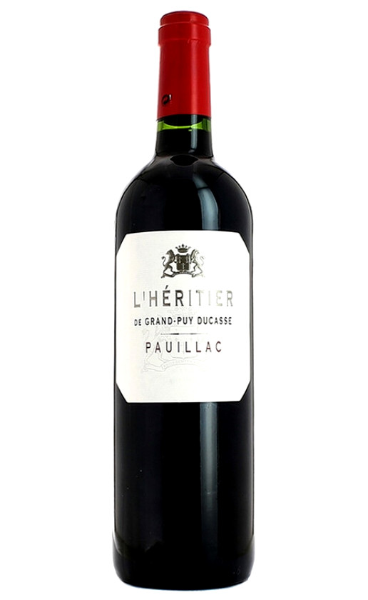 L'Heritier de Grand-Puy Ducasse Pauillac 2012