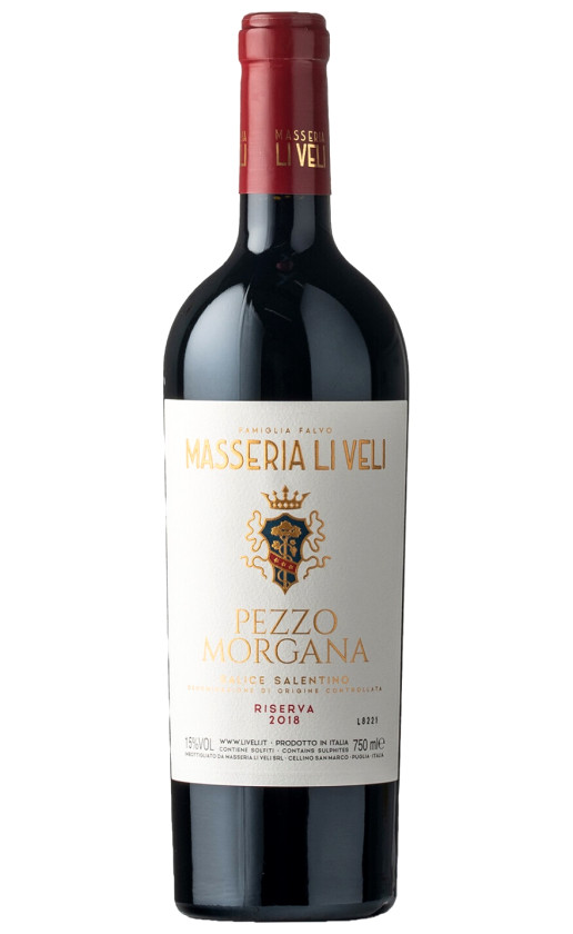 Li Veli Pezzo Morgana Salice Salentino Riserva 2018