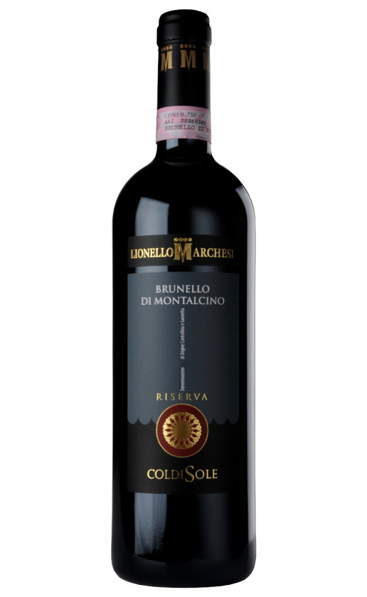 Lionello Marchesi ColdiSole Brunello di Montalcino Riserva 2008