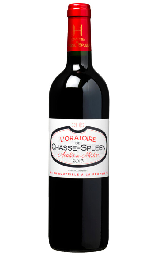 L'Oratoire de Chasse-Spleen Moulis-en-Medoc Cru Bourgeois 2013