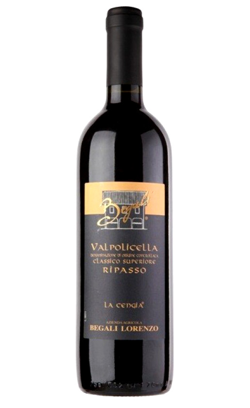 Lorenzo Begali Valpolicella Classico Superiore Ripasso La Cengia 2009