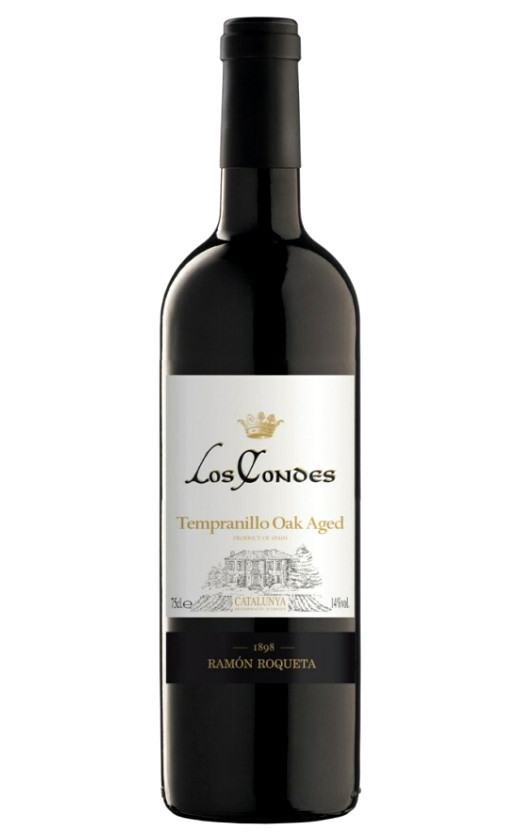 Los Condes Tempranillo Oak Aged Catalunya 2017
