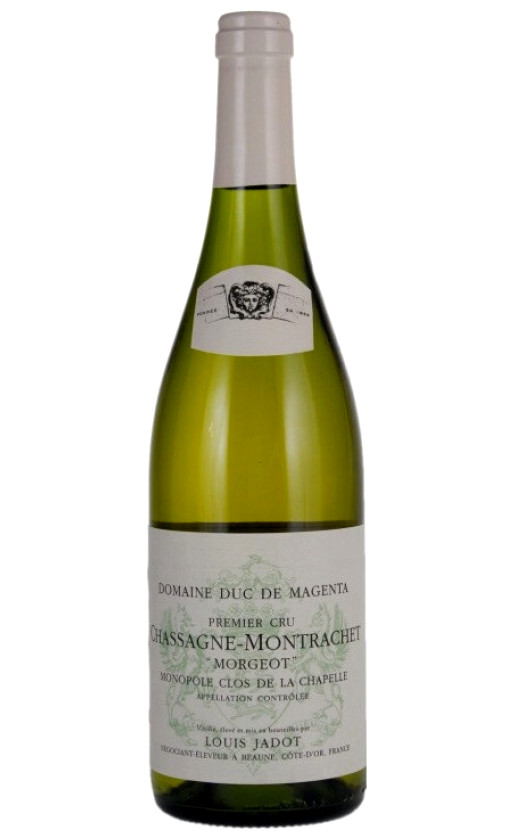 Louis Jadot Chassagne-Montrachet Morgeot 1-er Cru Clos de La Chapelle 2018