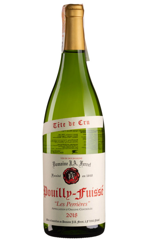 Louis Jadot Domaine J.A. Ferret Pouilly-Fuisse Les Perrieres 2018