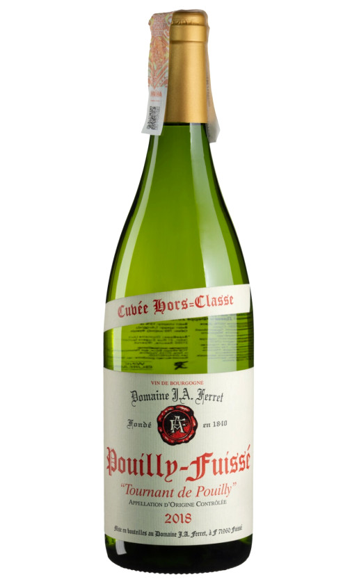 Louis Jadot Domaine J.A. Ferret Tournant de Pouilly Pouilly-Fuisse 2018