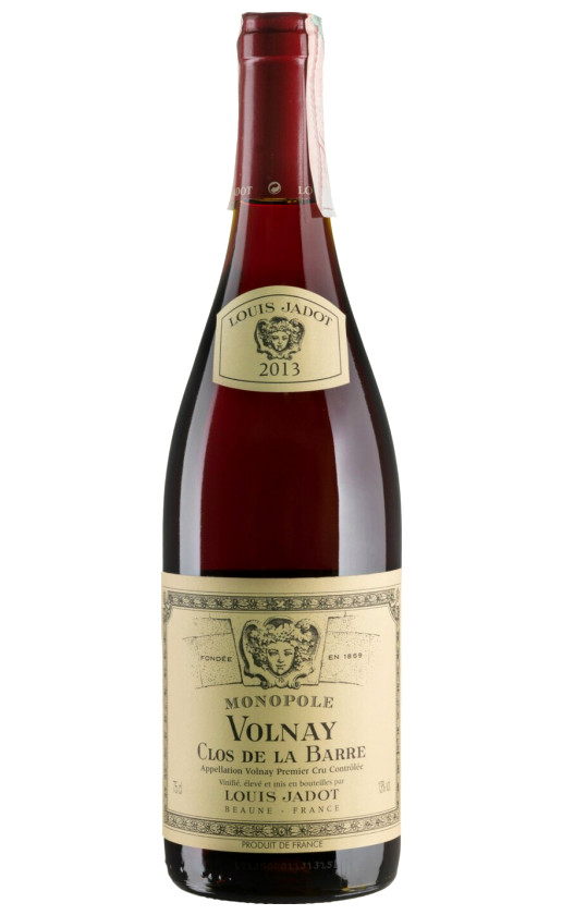 Louis Jadot Volnay Premier Cru Clos de la Barre Monopole 2013