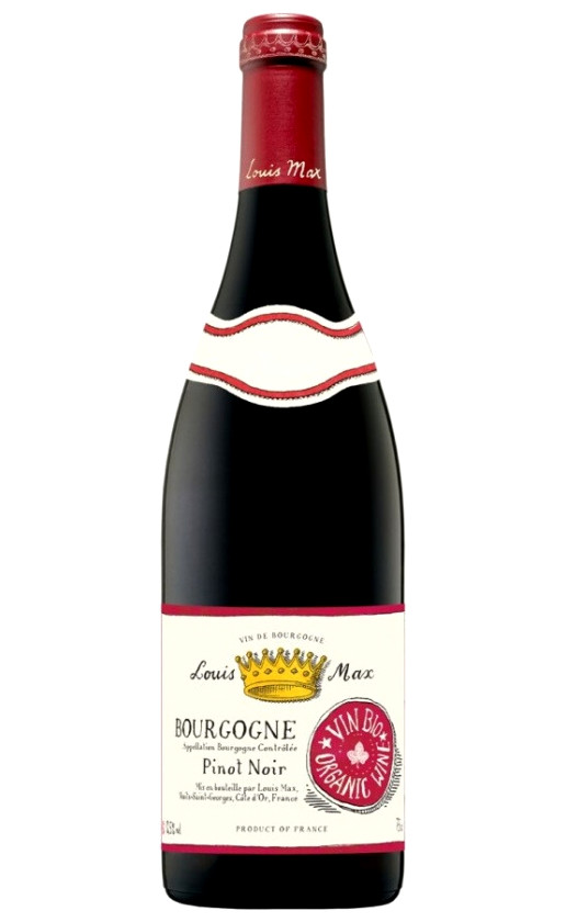 Louis Max Bourgogne Pinot Noir Bio 2018