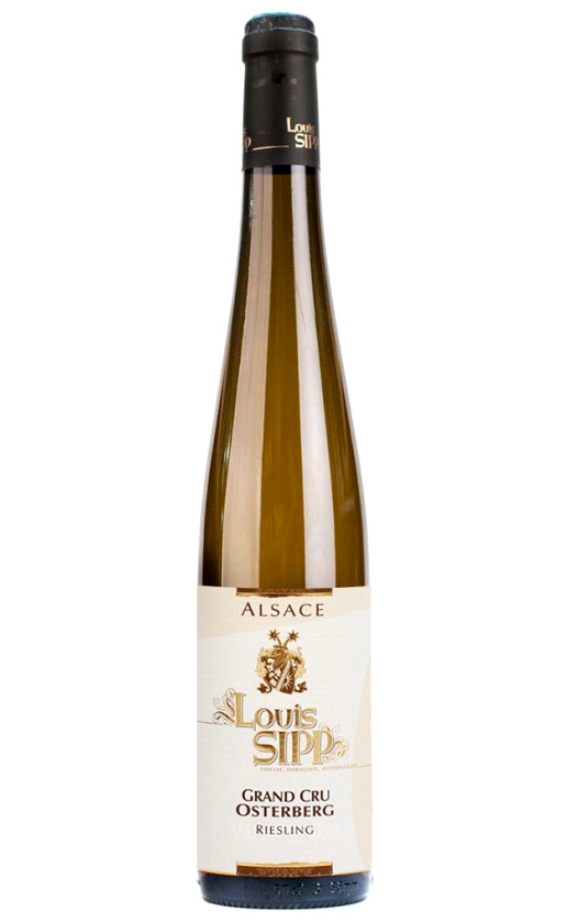 Louis Sipp Grand Cru Osterberg Riesling Alsace 2012