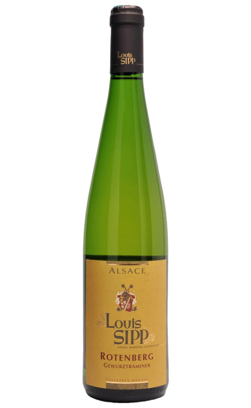 Louis Sipp Rotenberg Gewurztraminer Alsace 2018