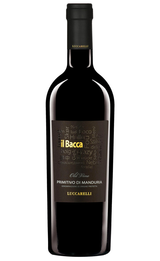 Luccarelli Il Bacca Primitivo di Manduria 2018