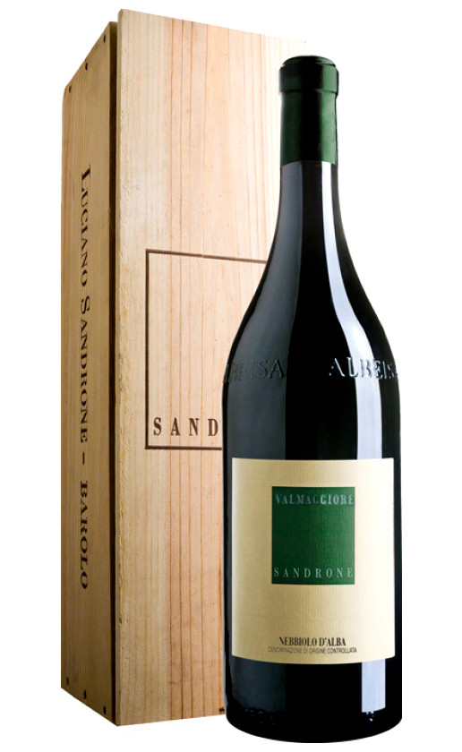 Luciano Sandrone Valmaggiore Nebbiolo d'Alba 2006 wooden box