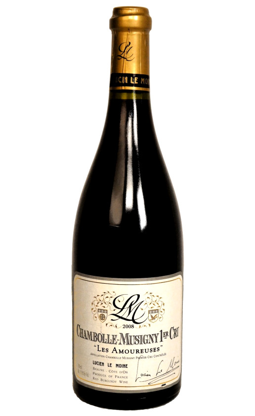 Lucien Le Moine Chambolle-Musigny Premier Cru Les Amoureuses 2008