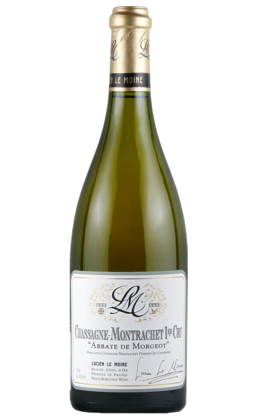 Lucien Le Moine Chassagne-Montrachet Premier Cru Abbaye de Morgeot 2013