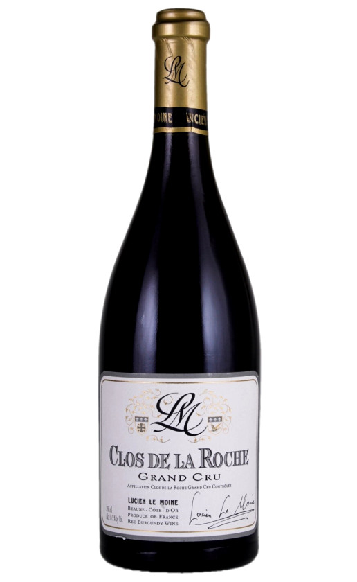 Lucien Le Moine Clos de la Roche Grand Cru 2013