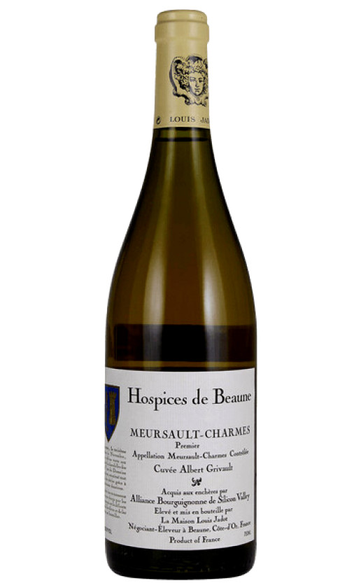 Lucien Le Moine Hospices de Beaune Meursault-Charmes 1-er Cru Cuvee Albert Grivault 2010