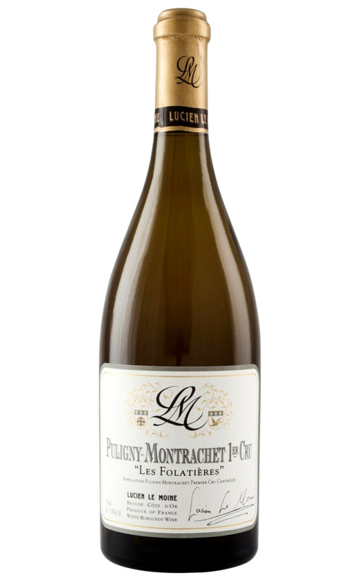 Lucien Le Moine Puligny-Montrachet 1-er Cru Les Folatieres 2012