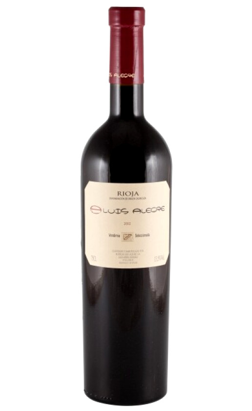 Luis Alegre Vendimia Seleccionada Rioja 2002