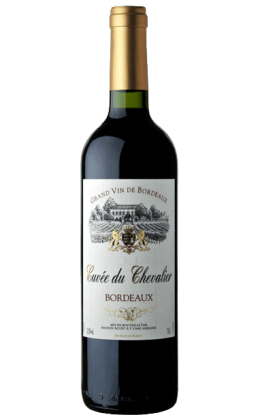 Maison Bouey Cuvee du Chevalier Bordeaux Rouge